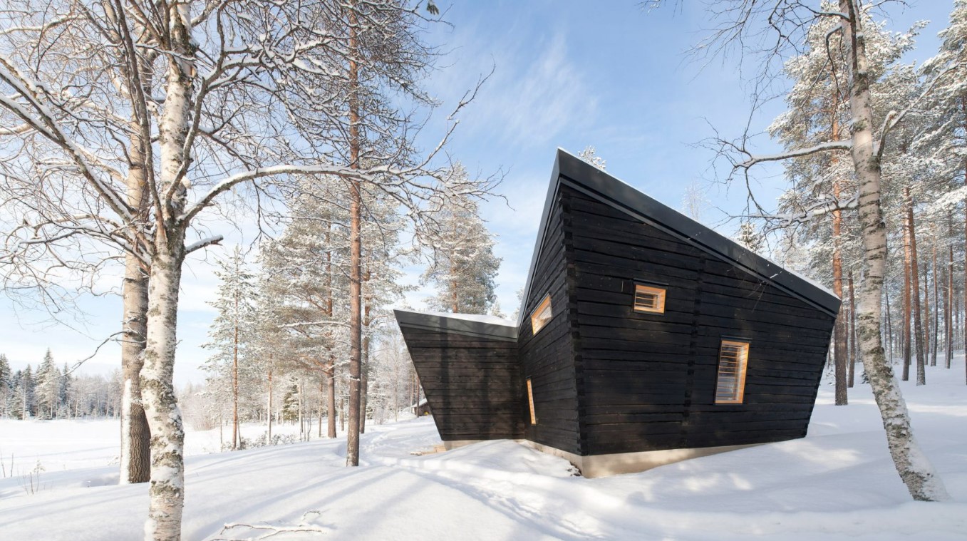 Toni Yli-Suvanto Architects ontwerpt prachtig Arctic Sauna Pavilion